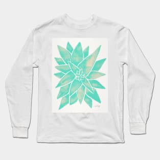 Mint Aloe Vera Long Sleeve T-Shirt